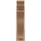 Ekena Millwork 6-in W x 24-in D x 24-in H Funston Trad Rough Cedar Woodgrain TimberThane Outlooker, Primed Tan OUTUR060X24X24FST04RCPR - alternate 5